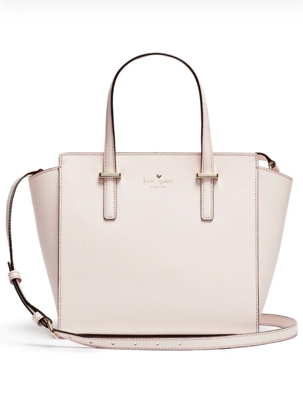 kate spade cedar street Hayden handbag Blush Pink Leather Shoulder Tote